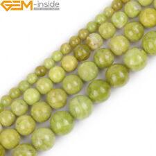 Contas de chakras semipreciosas redondas de opala verde natural Aa para fazer joias pedra 15” comprar usado  Enviando para Brazil