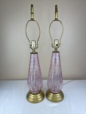 Pair murano pink for sale  Cheyenne