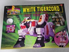 Vintage white tigerzord for sale  YEOVIL