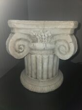Pedestal Athena Corinthian 13,5" de altura base de pedestal de jardim comprar usado  Enviando para Brazil
