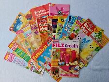 Bastelhefte konvolut bunt gebraucht kaufen  Goch