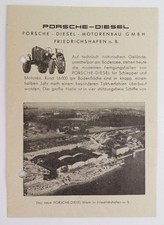 Altes prospekt porsche gebraucht kaufen  Neugersdorf