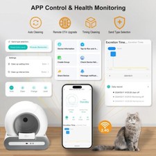 Litière chat automatique d'occasion  Les Andelys