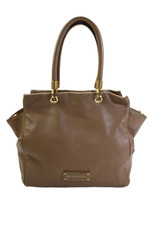 Bolsa de ombro Marc By Marc Jacobs feminina alça dupla logotipo couro marrom comprar usado  Enviando para Brazil