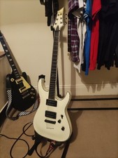 Schecter elite white for sale  DURHAM