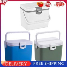 Usado, Mini freezer geladeira 4,5 L com alça caixa refrigeradora de armazenamento de alimentos para piquenique na praia #g comprar usado  Enviando para Brazil