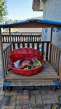 Sandkasten dach meter gebraucht kaufen  Hauenstein