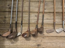 antique wooden golf clubs for sale antique wooden golf clubs for sale GLASGOW