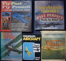 Preserved aircraft books. for sale  CARLISLE