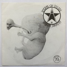 ICONS OF FILTH - BRAIN DEATH 7” VINYL ANARCHO PUNK 1985 CONFLICT LIBERTY AYS HEX comprar usado  Enviando para Brazil