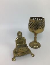 Brass bundle footed for sale  HEREFORD
