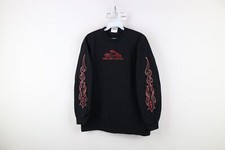 Camiseta masculina manga longa vintage anos 90 Orange County Chopper M OCC Fire Flames Moto comprar usado  Enviando para Brazil