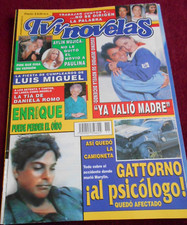 REVISTA TVYNOVELAS EUGENIO DERBEZ NATALIA ESPERON THALIA LETICIA CALDERON PONCE, usado comprar usado  Enviando para Brazil