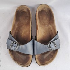 Sandali birkenstock grigio usato  Marano di Napoli