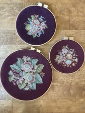 Vintage needlepoint antique for sale  Denver