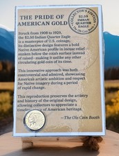 🔥 Cartão postal edição de colecionador — Moeda comemorativa de US$ 2,50 Indian Quarter Eagle comprar usado 🔥 Cartão postal edição de colecionador — Moeda comemorativa de US$ 2,50 Indian Quarter Eagle comprar usado  Enviando para Brazil