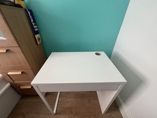 White desk ikea for sale  LONDON