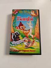 Bambi vhs walt usato  Roma