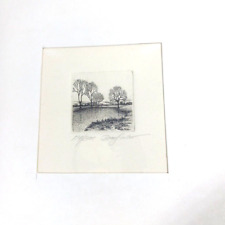 Mini etching landscape for sale  Florence