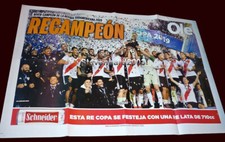 River plate champion d'occasion  Expédié en Belgium