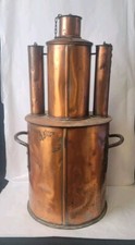 Usado, Raro alambique antigo de cobre ou aquecedor decoração de cozinha fazenda comprar usado  Enviando para Brazil