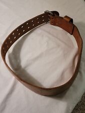 genuine leather weight belt for sale  Logan