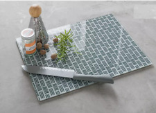 Grey patterned glass for sale  BOLTON