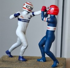 Boneco de piloto Formula 1 Piquet vs Salazar 1982 F1 1:18, feito à mão exclusivo, usado comprar usado  Enviando para Brazil