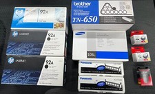 Surtido de cartuchos de tóner y inyección de tinta para impresora (paquete de 10) segunda mano  Embacar hacia Mexico
