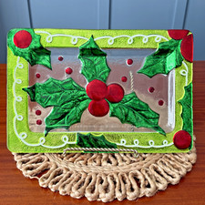 Holly berries glass for sale  Humboldt