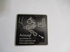 Typenschild schild seilwinde gebraucht kaufen  Goch