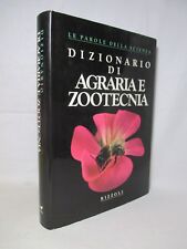 Dizionario agraria zootecnia usato  Bologna