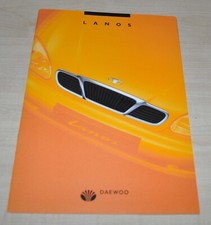 1999 Daewoo Lanos Brochure Prospekt DE, używany na sprzedaż  PL