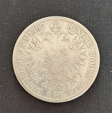 Fiorino argento 1887 usato  Vicenza