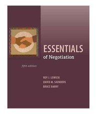 Essentials negotiation lewicki for sale  Egg Harbor Township