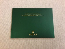 Libretto booklet rolex usato  Italia