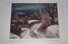 Gravure impression carte d'occasion  Leucate