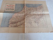 Ancienne carte maroc d'occasion  France