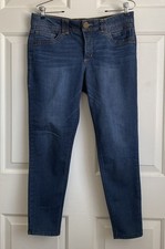 Jeans Democracy Feminino Tamanho 10 Azul Tornozelo Skinny Stretch Ab Technology Denim comprar usado  Enviando para Brazil