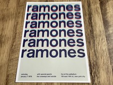 Ramones stooges sided for sale  WATFORD