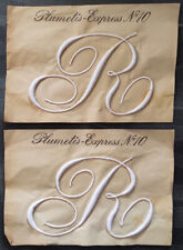 Lot embroidered letters d'occasion  Expédié en Belgium