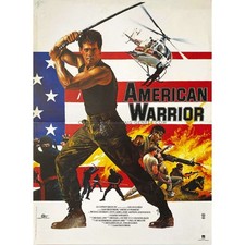 Pôster de filme francês American Ninja - 15x21 pol. - 1985 - Sam Firstenberg, Michae comprar usado  Enviando para Brazil