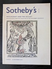 Sotheby catalogue witchcraft for sale  BOURNE