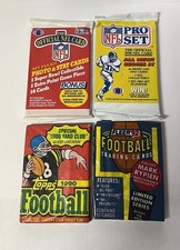1990s football wax for sale  Pagosa Springs
