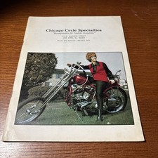 VTG Chicago Cycle Specialties Brochure: Custom Accessories For Harley Davidson comprar usado  Enviando para Brazil