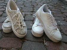 Paar schuhe glitzern gebraucht kaufen Paar schuhe glitzern gebraucht kaufen  Fulda