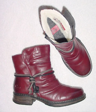 Womens rieker burgundy for sale  Lakeville