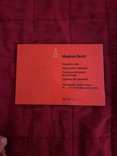Ersatzteilliste teilekatalog m gebraucht kaufen  Sindelfingen