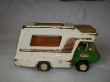 Casa rodante Tonka cámper vintage años 70 acero prensado verde y blanco 10 1/2" de largo segunda mano  Embacar hacia Argentina