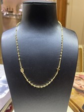 Collana rosario oro usato  Bari